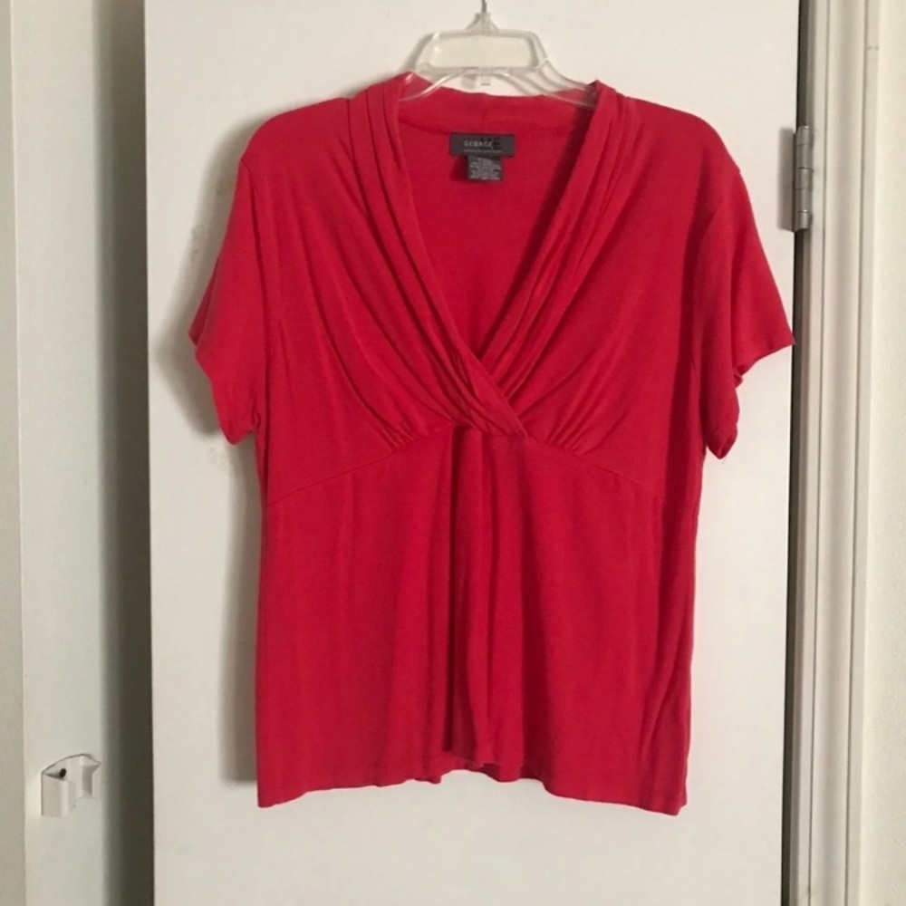 George XL(16-18) Detailed Bodice Top